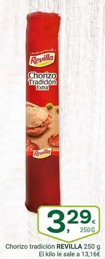 Supermercados Dani Revilla - chorizo tradicion oferta