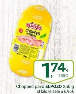 Supermercados Dani Elpozo - chopped pavo oferta