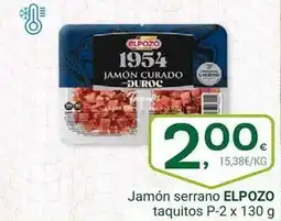 Supermercados Dani Elpozo - jamón serrano taquitos oferta