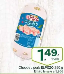 Supermercados Dani Elpozo - chopped pork oferta