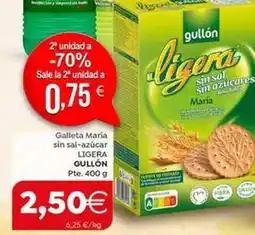SPAR Gullón - galleta maria sin sal-azucar oferta