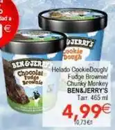 SPAR Ben & jerry's - helado cookie dough oferta