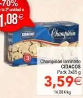 SPAR Cidacos - champiñón laminado oferta