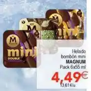 SPAR Magnum - helado bombon mini oferta