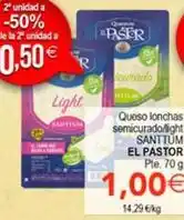 SPAR El pastor - queso lonchas semicurado oferta