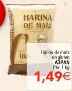 SPAR Adpan - harina de maiz sin gluten oferta