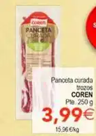 SPAR Coren - panceta curada trozos oferta