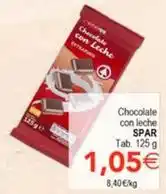 SPAR Spar - chocolate con leche oferta