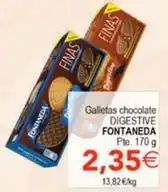 SPAR Fontaneda - galletas chocolate digestive oferta