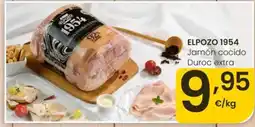 Eroski Elpozo 1954 jamón cocido duroc extra oferta