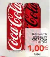SPAR Coca-cola - refresco cola original/zero oferta