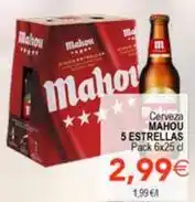 SPAR Mahou - 5 estrellas oferta