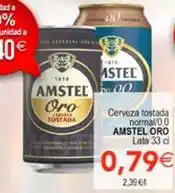 SPAR Amstel - oro cerveza tostada normal oferta