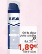 SPAR Lea - gel de afeitar pieles sensibles oferta