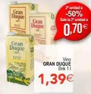 SPAR Gran duque - vino oferta