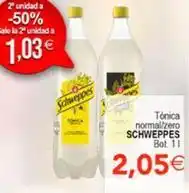 SPAR Schweppes - tonica normal/zero oferta