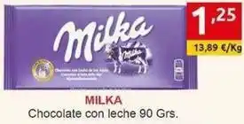 Milka - chocolate con leche