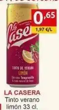Supermercados Extremadura La casera - tinto verano limon oferta