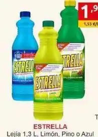 Supermercados Extremadura Estrella - lejía oferta