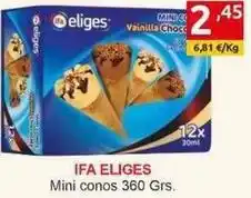 Supermercados Extremadura Ifa eliges - mini conos oferta