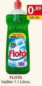 Supermercados Extremadura Flota - vajillas 1.1 litros oferta