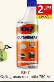 Supermercados Extremadura Kh7 - quitagrasas recambio oferta