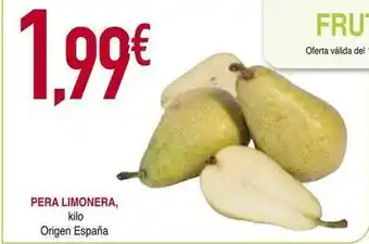 Origen - pera limonera