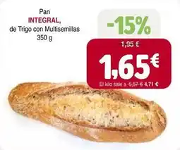 Masymas Pan de trigo con multisemillas oferta