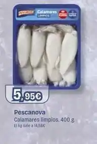 Masymas Pescanova - calamares limpios oferta