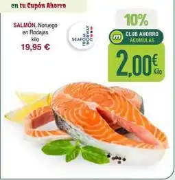 Masymas Salmón, noruego en rodajas oferta