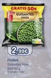 Masymas Findus - guisantes finos oferta