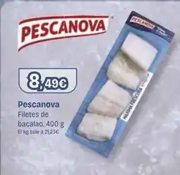 Masymas Pescanova - filetes de bacalao oferta