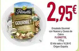 Masymas Florette - ensalada gourmet con nueces y queso de cabra oferta