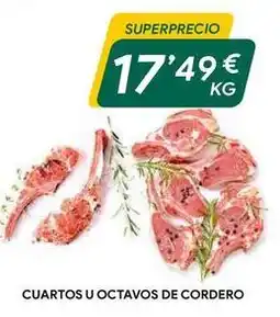 Masymas Cuartos u octavos de cordero oferta