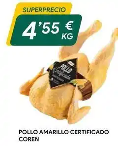 Masymas Coren - pollo amarillo certificado oferta