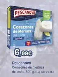 Masymas Pescanova - corazones de merluza del cabo oferta