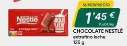 Masymas Nestlé - chocolate extrafino leche oferta