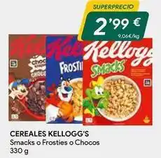Masymas Kellogg's - cereales oferta