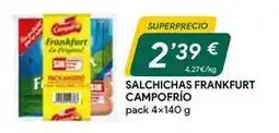 Masymas Campofrío - salchichas frankfurt oferta
