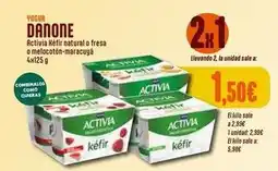 Masymas Danone - activia kefir natural o fresa o melocoton-maracuya oferta