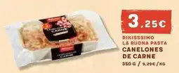 Masymas Rikisssimo - la buona pasta canelones de carne oferta