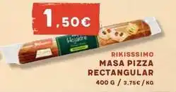 Masymas Rikisssimo - masa pizza rectangular oferta