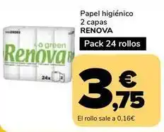 Supeco Renova - papel higienico oferta
