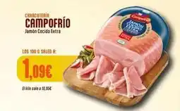 Masymas Campofrío - jamon cocido extra oferta