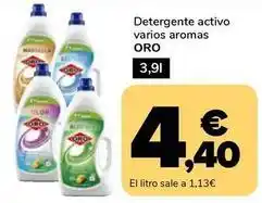Supeco Oro - detergente activo oferta