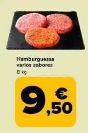 Supeco Hamburguesas oferta
