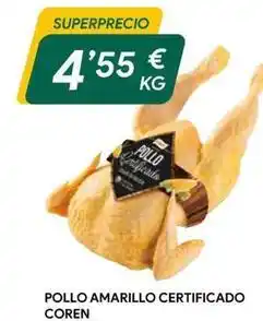 Masymas Coren - pollo amarillo certificado oferta