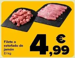 Supeco Filete o estofado de jamon oferta