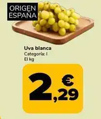 Supeco Uva blanca oferta
