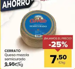 Autoservicios Familia Cerrato - queso mezcla semicurado oferta